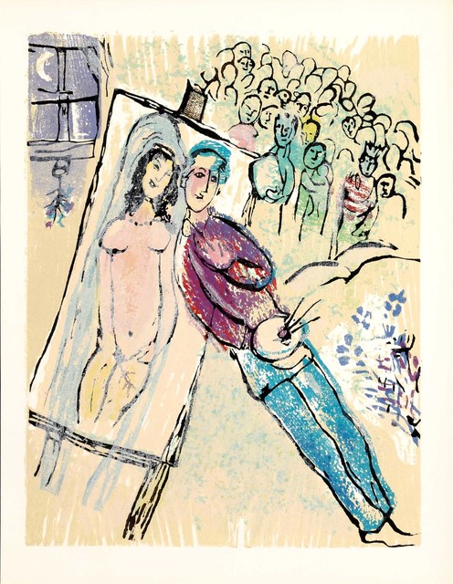 Marc Chagall, ‘Combien d'Années (Poèmes, #21)’, 1968, Martin Lawrence Galleries