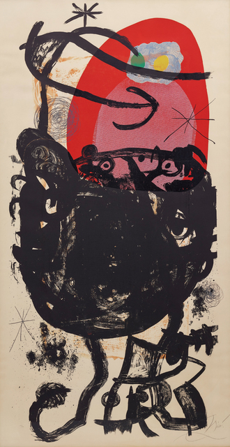 Joan Miró, ‘La Guerrière de cent ans (The Hundred Years War)’, 1976, Phillips