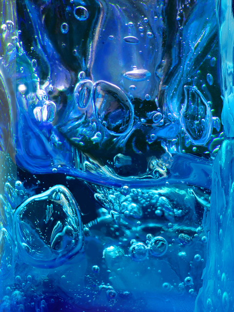Ben Charles Weiner, ‘Gel Monochrome (Ultramarine)’, 2019, Mark Moore Fine Art