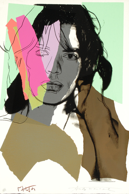Andy Warhol, ‘Mick Jagger, 1975 (#140)’, 1975, Martin Lawrence Galleries