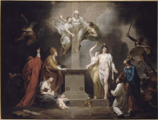 Pierre-Joseph-Célestin François, ‘Allégorie du Concordat (Allegory of the Concordat )’, Early 19th century , Château de Fontainebleau