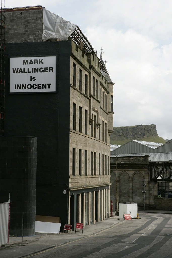 Installation view of Mark Wallinger
‘Mark Wallinger is Innocent’, 2008
13.3ft x 10ft billboard installation
30 July 2008 - 28 October 2008 Installation view of Mark Wallinger
‘Mark Wallinger is Innocent’, 2008
13.3ft x 10ft billboard installation
30 July 2008 - 28 October 2008
