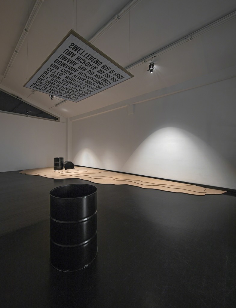 Installation view of the exhibition “SOURCE - SORGENTE”, 2018, Galleria PACK, 23rd November
2018 - 17th January 2019,
Courtesy the artist and Galleria PACK,
Photo-credits: Antonio Maniscalco Installation view of the exhibition “SOURCE - SORGENTE”, 2018, Galleria PACK, 23rd November
2018 - 17th January 2019,
Courtesy the artist and Galleria PACK,
Photo-credits: Antonio Maniscalco
