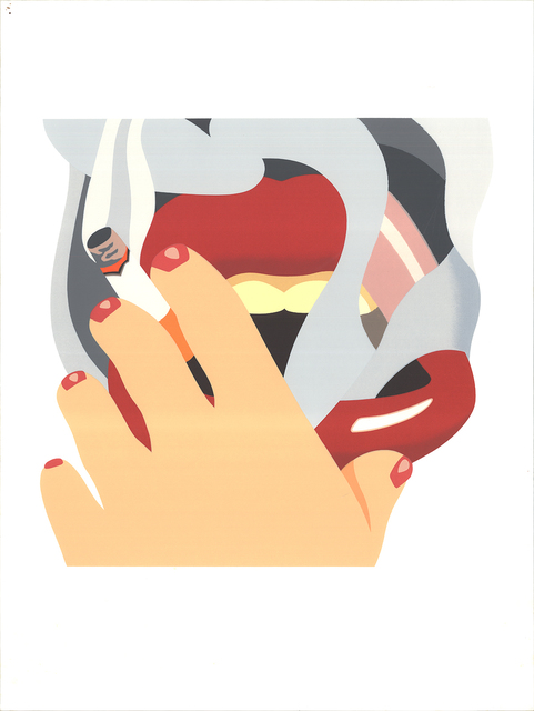 Tom Wesselmann, ‘Smoker, from an American Portrait’, 1976, ArtWise