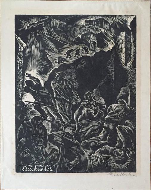 Albert Abramovitz, ‘Maccabees 4.35.’, 20th Century, Lions Gallery