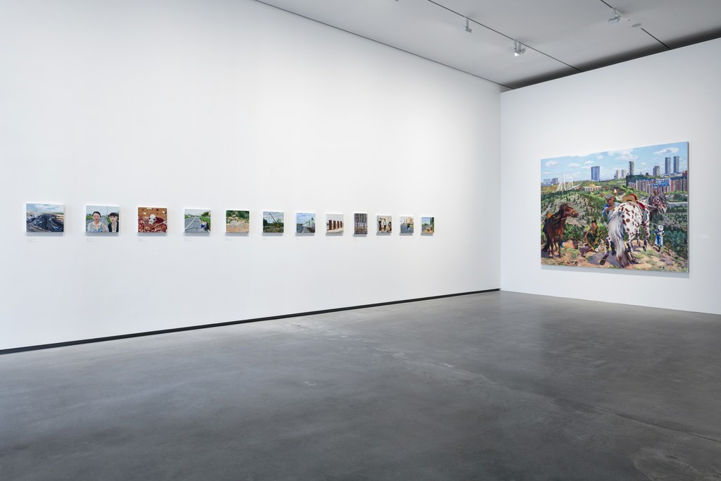 Installation view of exhibition 'Liu Xiaodong: Painting as Shooting' Faurschou Foundation Copenhagen, 2016 Photo by Anders Sune Berg © Faurschou Foundation Installation view of exhibition 'Liu Xiaodong: Painting as Shooting' Faurschou Foundation Copenhagen, 2016 Photo by Anders Sune Berg © Faurschou Foundation