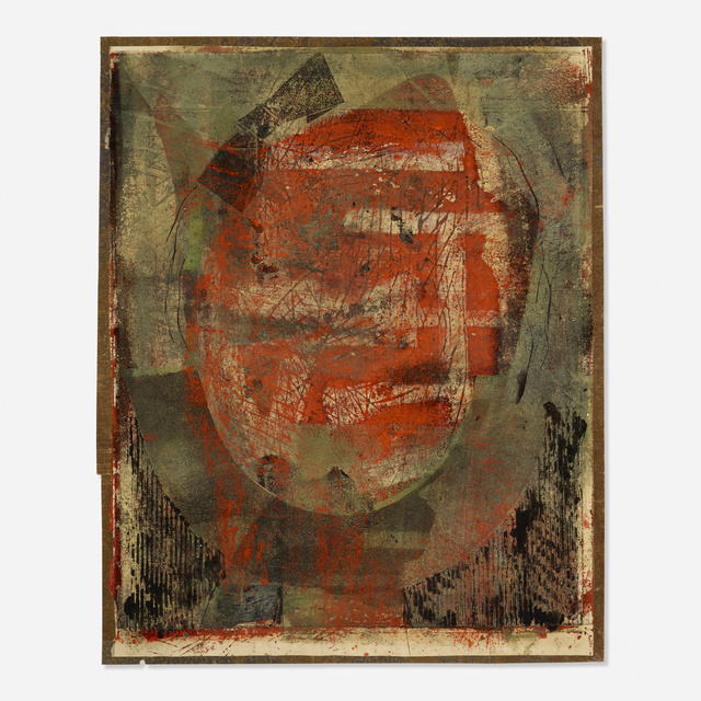 Toti Scialoja, ‘Untitled’, Painting, Oil on paper, Rago/Wright
