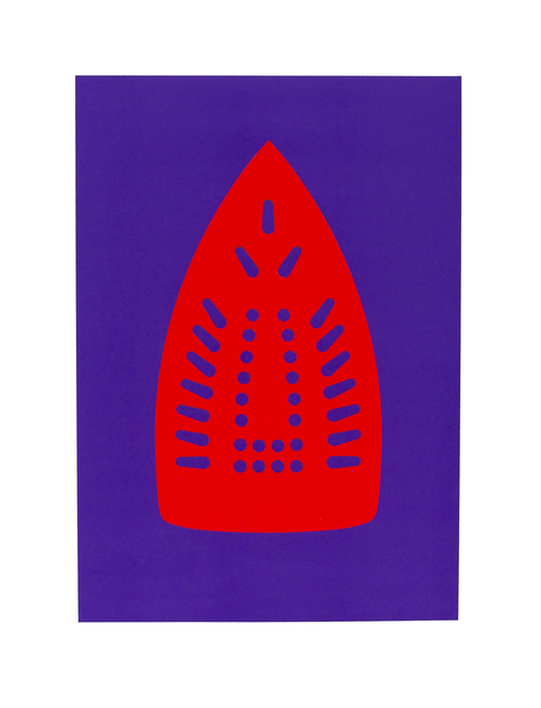 Willie Cole, ‘Complementary Soles (Red/Purple)’, 2012, Highpoint Editions