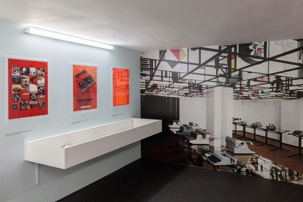 Installation view of Olivetti: Beyond Form and Function
25 May – 17 July 2016
Institute of Contemporary Arts London (ICA)
Photo: Mark Blower Installation view of Olivetti: Beyond Form and Function
25 May – 17 July 2016
Institute of Contemporary Arts London (ICA)
Photo: Mark Blower