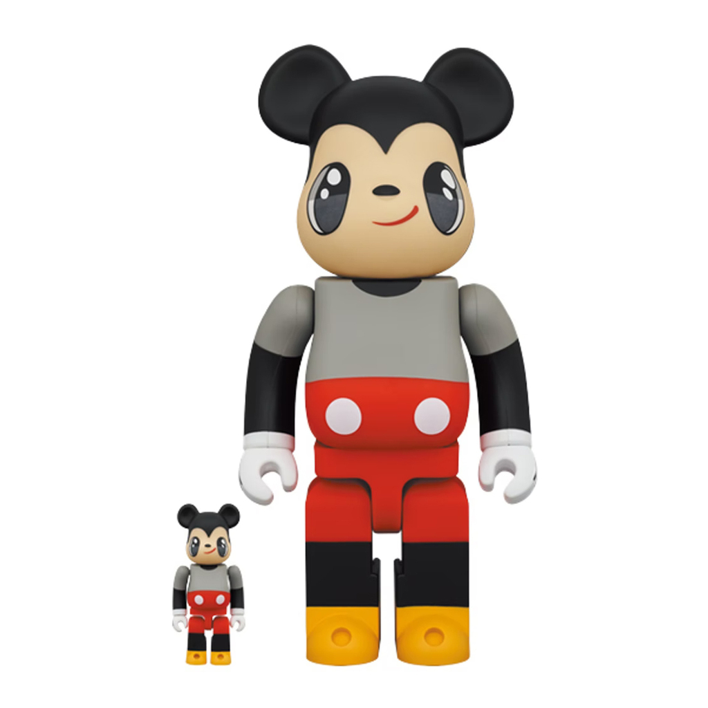 大手販売6324 ☆未使用☆ディズニー/ベアブリック/BE@RBRICK/MICKEY MOUSE as Peter Pan/ミッキーマウス ピーターパン/キャラクタードール キューブリック、ベアブリック