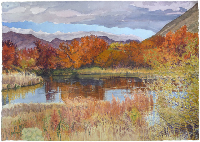 Sheila Gardner, ‘Shades of Bronze on Silver Creek’, Gail Severn Gallery