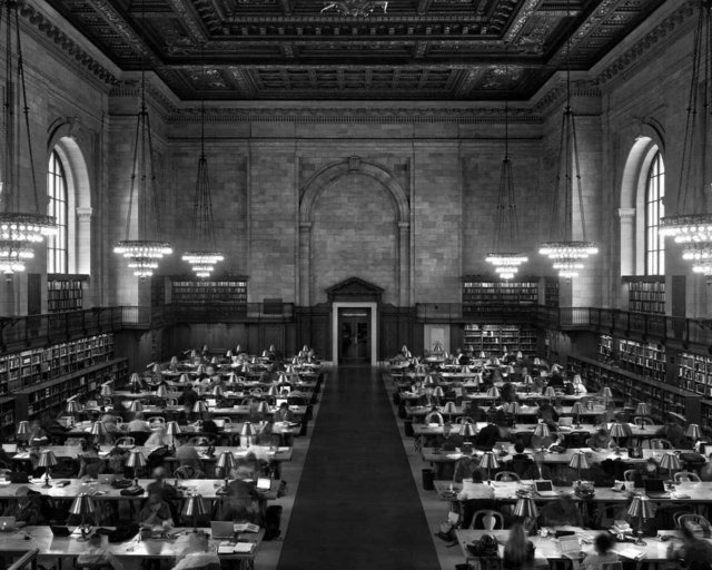 Matthew Pillsbury, ‘Main Reading Room, New York Public Library (TV11503)’, 2011, Duran Mashaal