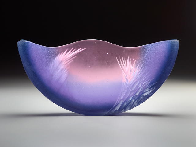 Alex Gabriel Bernstein, ‘Twilight Moon’, 2014, Design/Decorative Art, Cast and cut glass, Michele Beiny Inc.