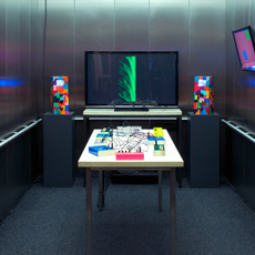 Installation view, Elevator Music: Critter & Guitari, Tang Teaching Museum, 2016 Installation view, Elevator Music: Critter & Guitari, Tang Teaching Museum, 2016