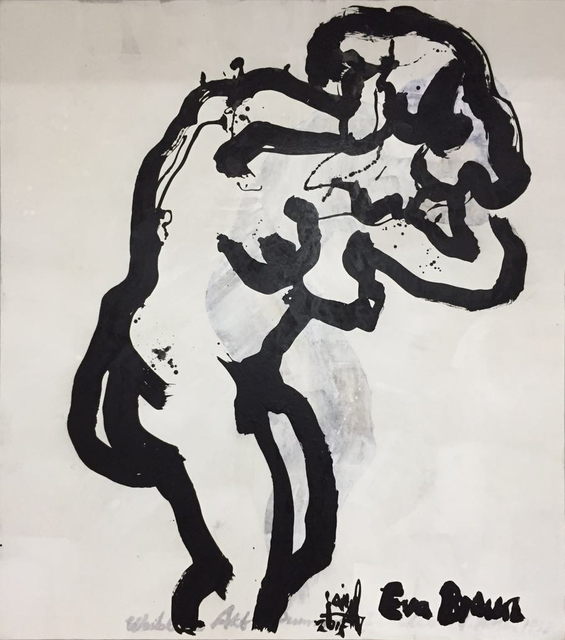 Yang Jiechang 杨诘苍, ‘These are still nude paintings - copies of life drawings by Adolf Hitler No.2 还是女人体 -临希特勒的写生 2号, 2015’, 2015, Ink Studio