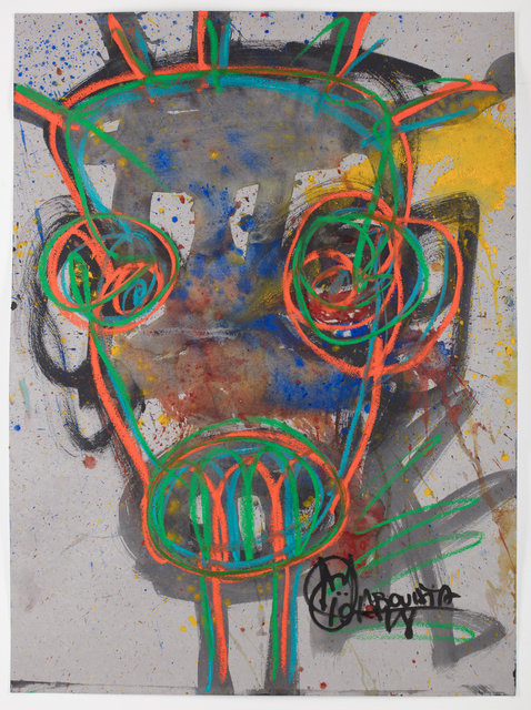 Aboudia, ‘Portraits des Nouchis’, 2019, Jack Bell Gallery