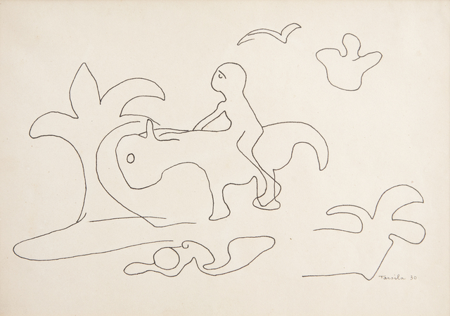 Tarsila do Amaral, ‘Desenho Antropofágico de saci-pererê III’, 1930, Galeria Frente