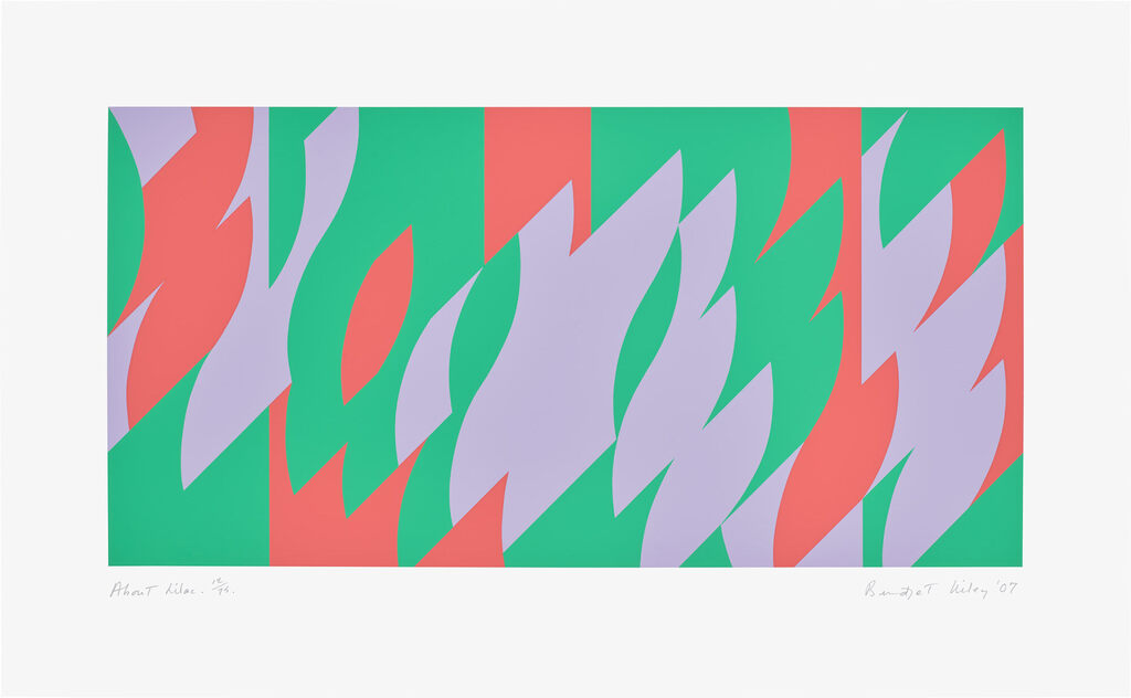 Bridget Riley - About Lilac (S. 65, T. & G. 65)