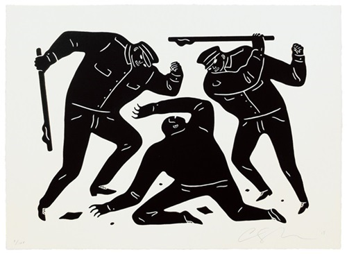 Cleon Peterson, ‘Civil Rights (Black Edition)’, 2015, Dope! Gallery