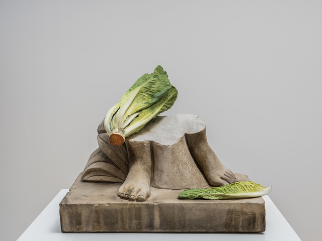 Tony Matelli, ‘Feet (Romaine)’, 2019, Sculpture, Concrete, painted bronze, Andréhn-Schiptjenko