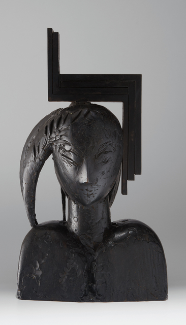Manolo Valdés, ‘Ivonne II’, 2002, Sculpture, Bronze with dark green patina, Phillips