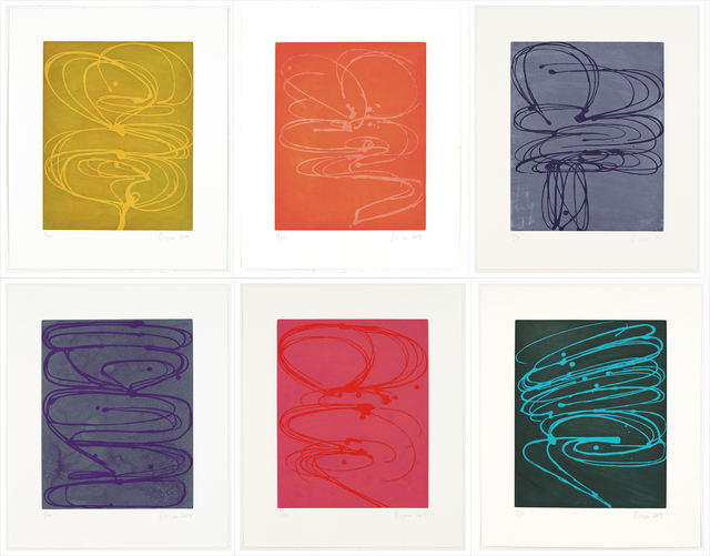 Jill Moser, ‘Chroma Six (suite)’, 2019, Print, Aquatint, Manneken Press