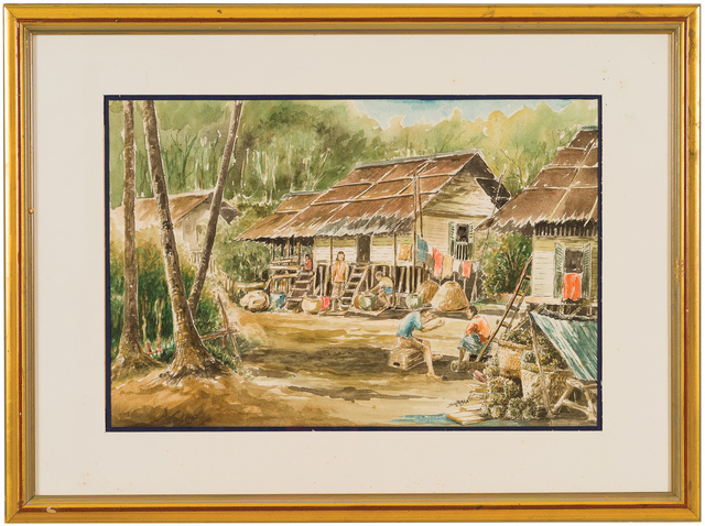 Sulaiman Haji Suhaimi | Kampong Scene II | Artsy