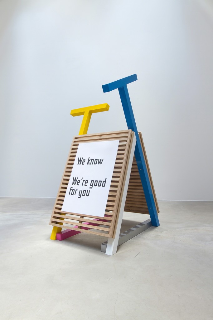 Gavin Wade, A-type Display Unit (after Kiesler and Krischanitz) #1, 2017.
Rachel Lowe, Gavin Wade, designed by James Langdon, A for All,W for We, 2017 (detail). Gavin Wade, A-type Display Unit (after Kiesler and Krischanitz) #1, 2017.
Rachel Lowe, Gavin Wade, designed by James Langdon, A for All,W for We, 2017 (detail).