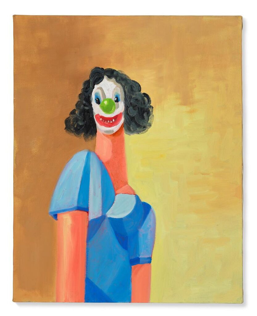 George Condo - Clown Composition