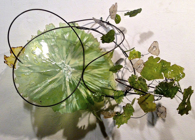 Mira Lehr, ‘Sea Foam’, 2013, Sculpture, Steel wire, resin, Japanese paper and ink, Rosenbaum Contemporary