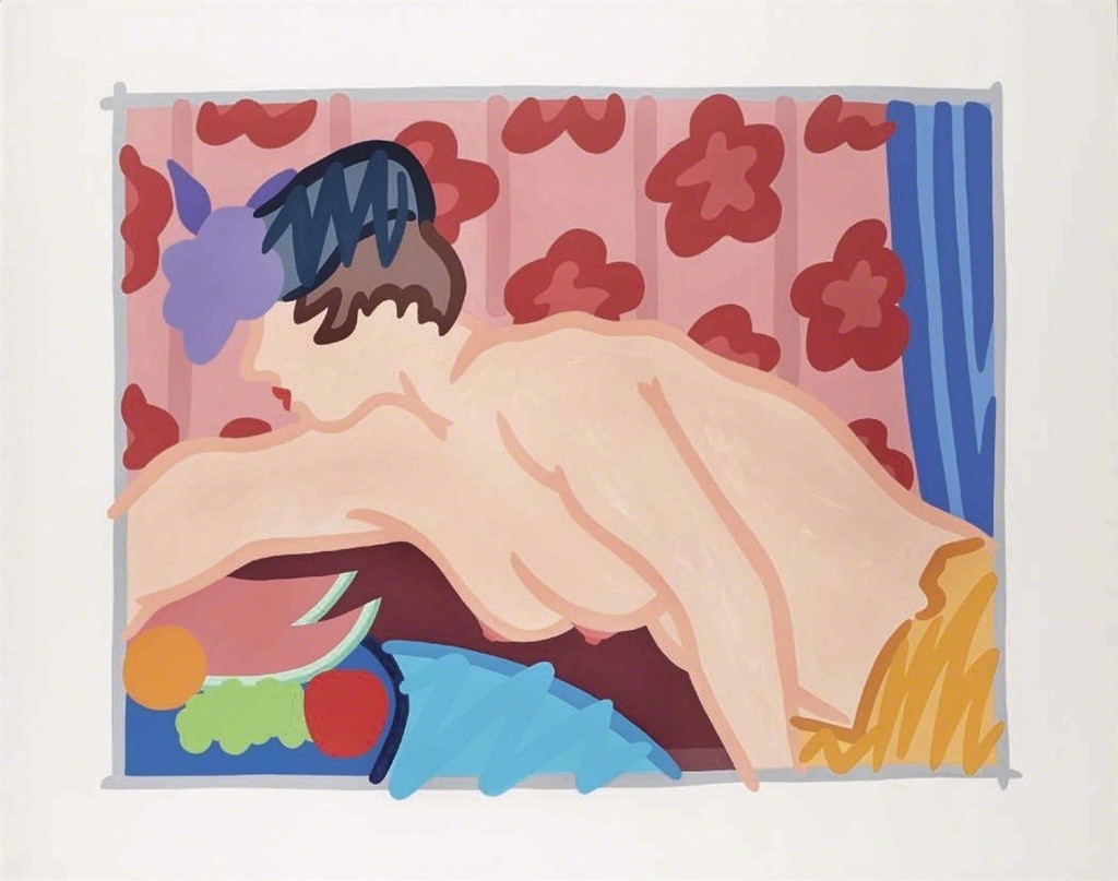 Tom Wesselman - 1960 Judy Reaching over Table