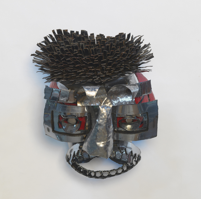 John Chamberlain, ‘Untitled’, 1993, Sculpture, Painted and chrome-plated steel, Gagosian