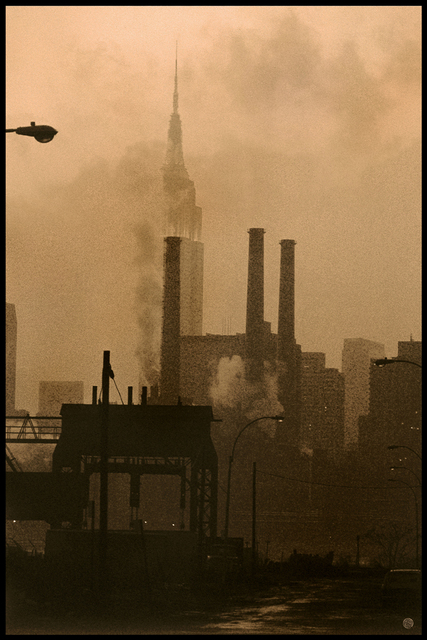 Michael Yamaoka, ‘View of Manhattan from Long Island City’, 2021, Photography, Digital Print on Aluminum, The Galleries at Salmagundi