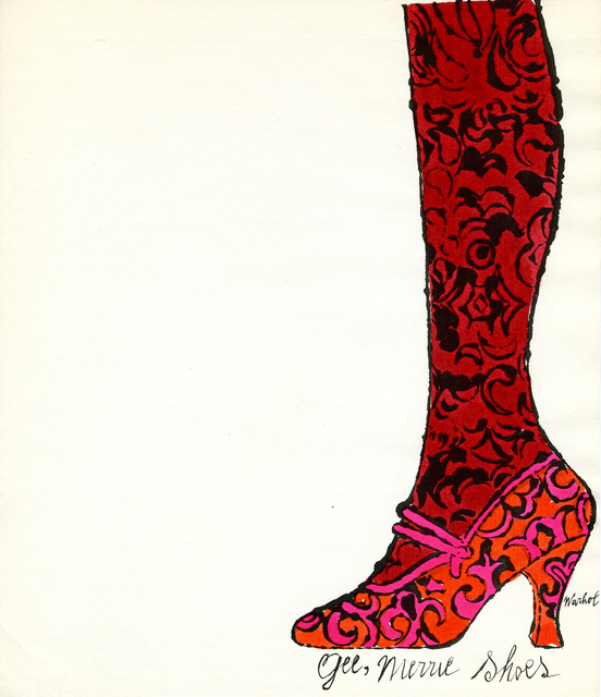 Andy Warhol, ‘Gee Merrie Shoes’, 1956, Woodward Gallery