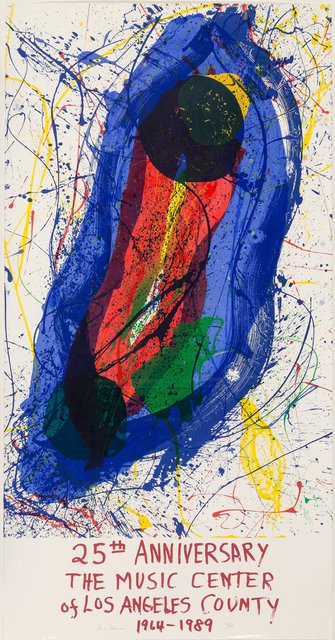 Sam Francis, ‘Untitled (25th Anniversary of the Music Center of Los Angeles County)’, 1988, Heritage Auctions