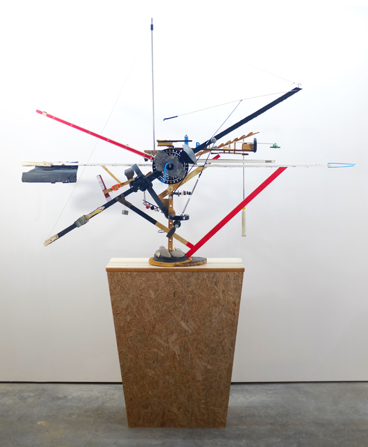 Jeroen Frateur, ‘Something like a Construction Crane 'Moulin Rouge'’, 2016-2020, Installation, Mixed media, Aeroplastics