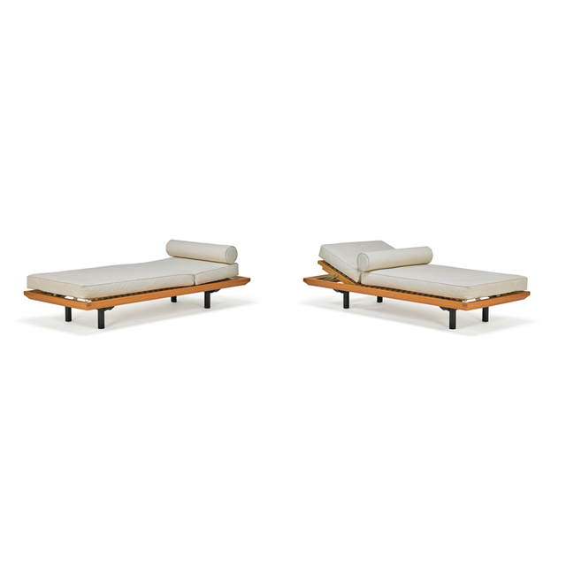 ‘Pair Of Adjustable Daybeds, Germany’, Late 20th C., Rago/Wright