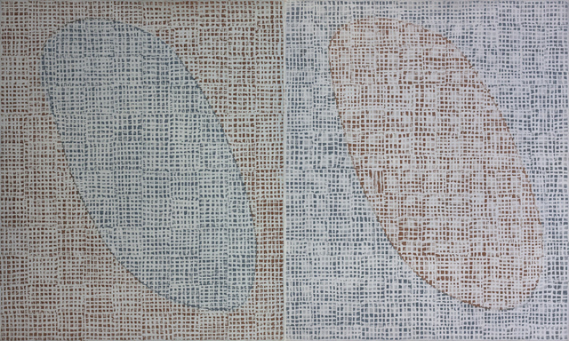 McArthur Binion, ‘Potato Field ’, 2017, Print, Color aquatint, Paulson Fontaine Press
