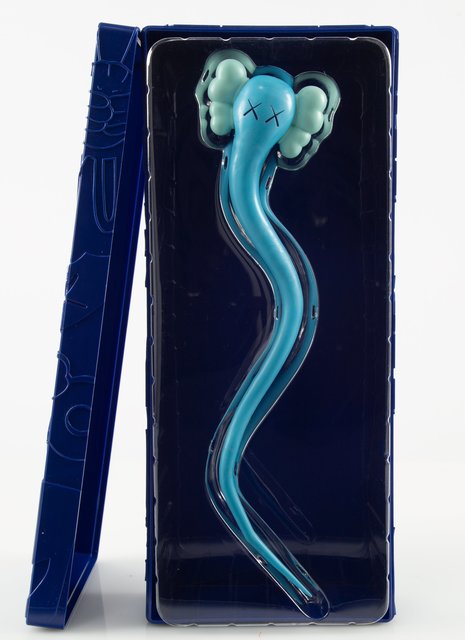 KAWS, ‘Bendy (Blue)’, 2003, Sculpture, Painted cast vinyl, Heritage Auctions