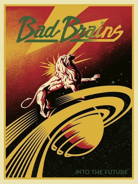 Shepard Fairey, ‘Bad Brains’, 2012, AYNAC Gallery