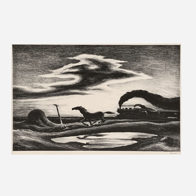 Thomas Hart Benton, ‘The Race (Fath 56)’, 1942, Artsy x Wright