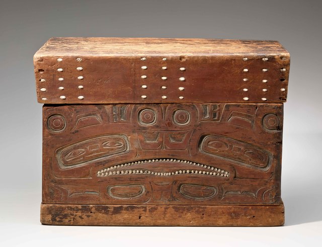 anonymous Tlingit artist, ‘Chest; Alaska’, ca. 18, Newark Museum