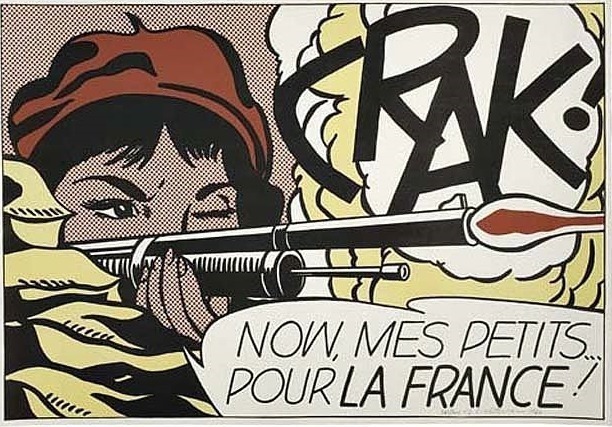 Roy Lichtenstein, ‘Crak!’, 1964, Print, Prints and Multiples, Offset color lithograph, David Benrimon Fine Art