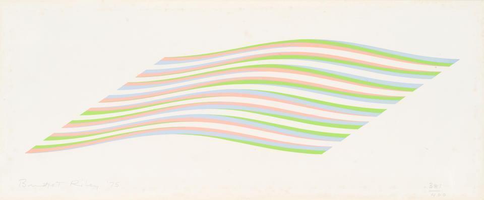 Bridget Riley - Untitled (Wave) (Schubert 20)