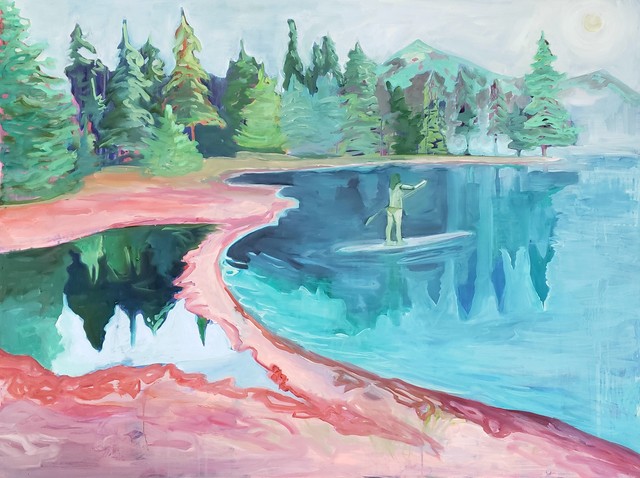 Danielle Winger, ‘Evolution of a Paddleboarder’, 2019, James May Gallery