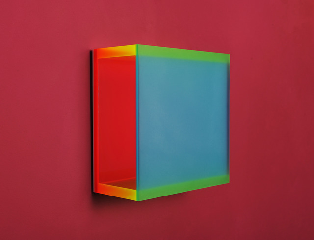 Regine Schumann, ‘color mirror small satin laguna’, 2014, Galerie Floss & Schultz