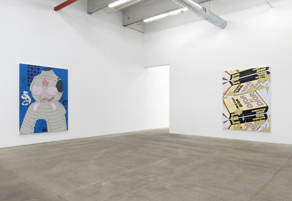 Caitlin Keogh, Loose Ankles, 2016, Installation view, Bortolami, New York Caitlin Keogh, Loose Ankles, 2016, Installation view, Bortolami, New York