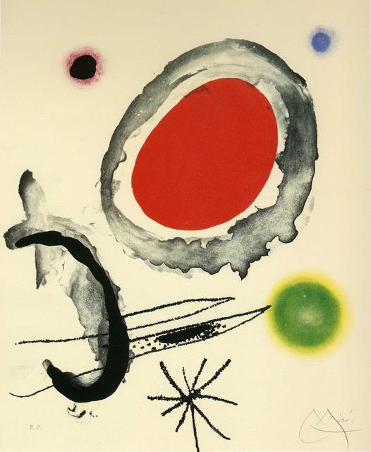 Joan Miró, ‘Oiseau entre deux astres’, 1967, Galeria Joan Gaspar