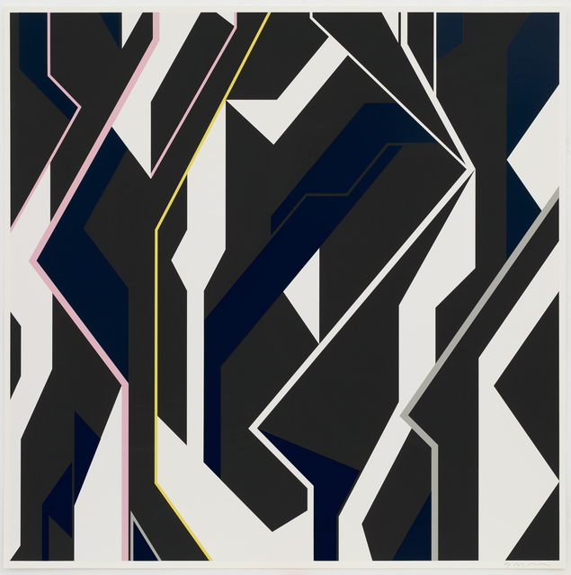 Sarah Morris, ‘Vertical Power 2’, 2018, Print, Paragon