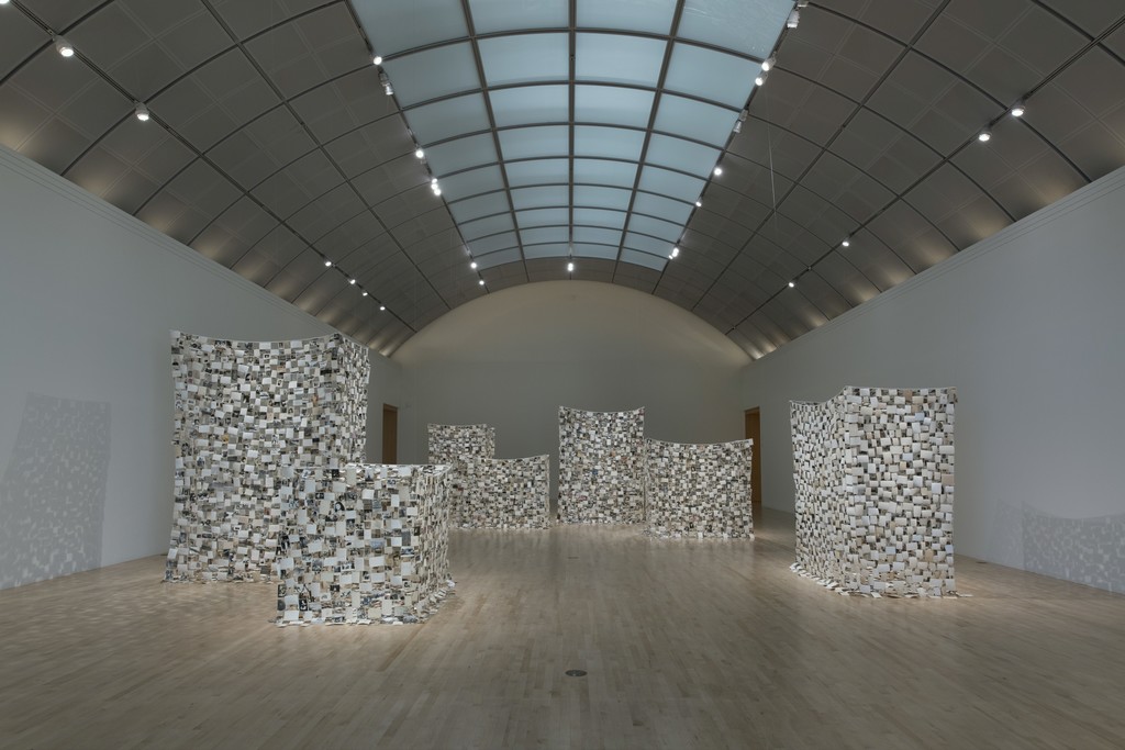Installation photo of Dinh Q. Lê: True Journey Is Return. Photo by Benjamin Blackwell. On view at San Jose Museum of Art, September 14, 2018-April 7, 2019. Installation photo of Dinh Q. Lê: True Journey Is Return. Photo by Benjamin Blackwell. On view at San Jose Museum of Art, September 14, 2018-April 7, 2019.